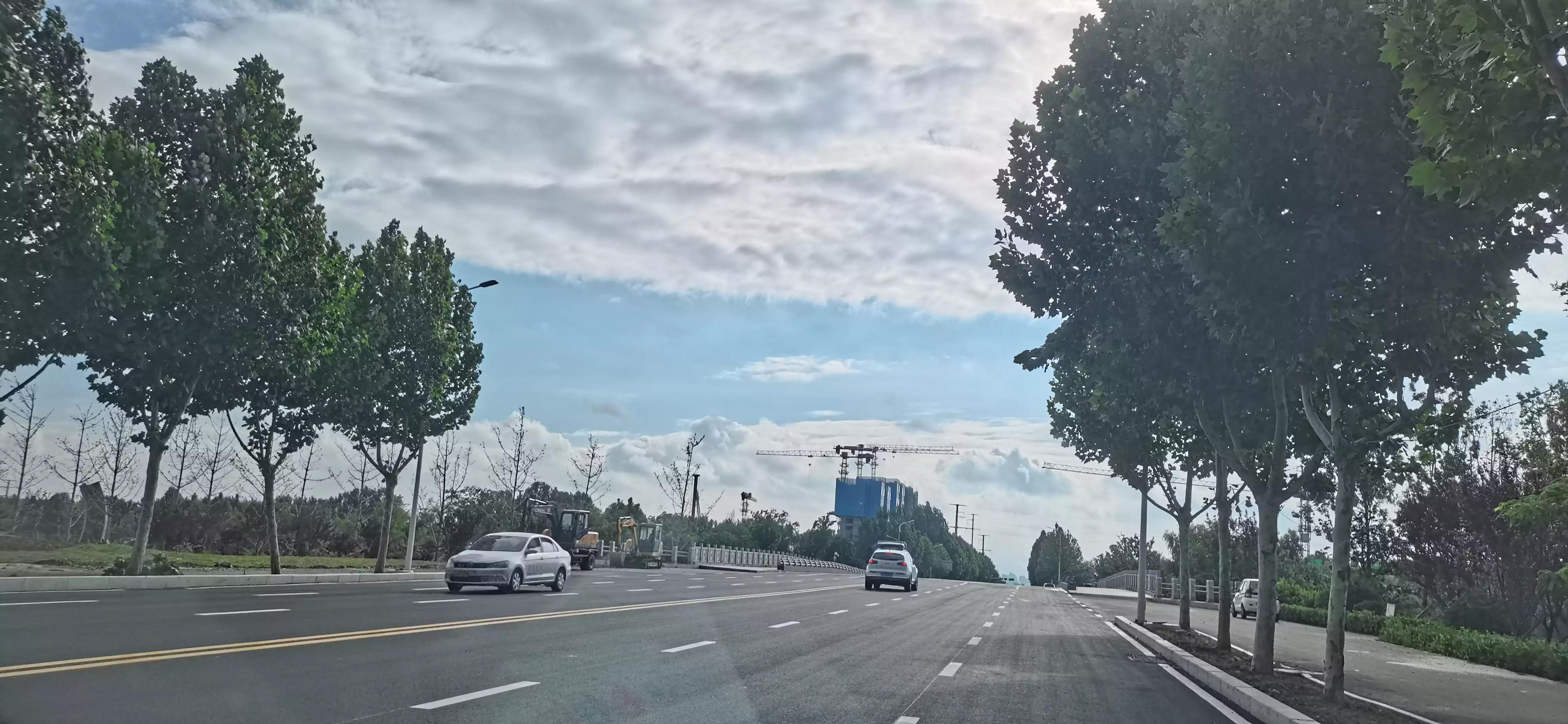 雨过天晴，空气清新