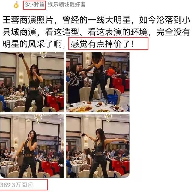 “被精神病”王蓉的娱圈落魄史：我看到了成年人最大的体面