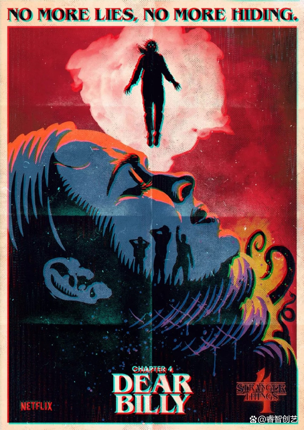 巴西设计师Butcher Billy操刀《怪奇物语4》创意视觉海报