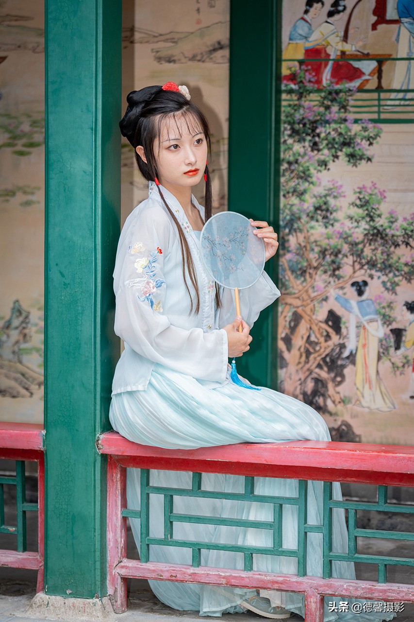 荣国府再现黛玉之影（环境人像）