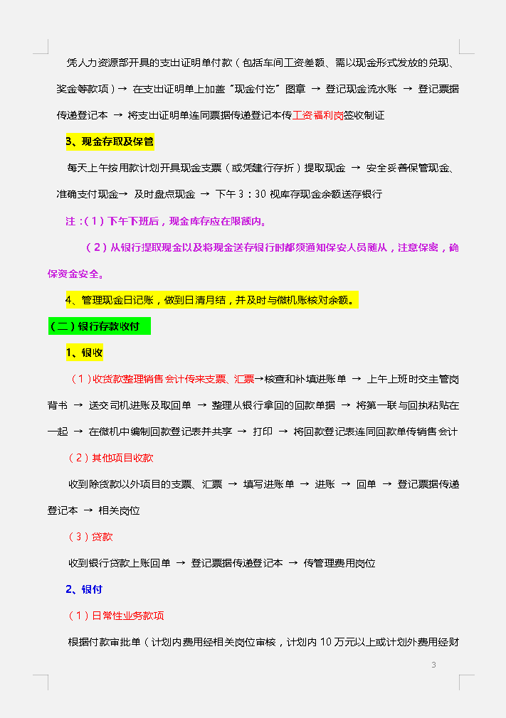 年薪40万的财务经理：超详细的财务岗位工作流程，共90页，可参考