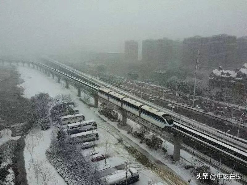 芜湖这场雪 下得太认真