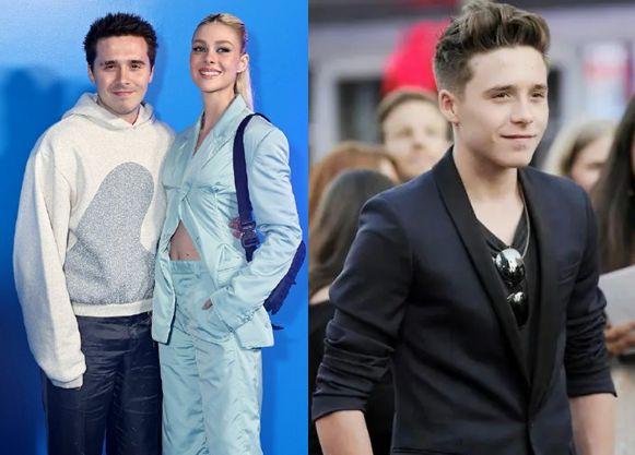 贝克汉姆长子婚后发福颓废！身材走样似大叔，白富美妻子气质出众