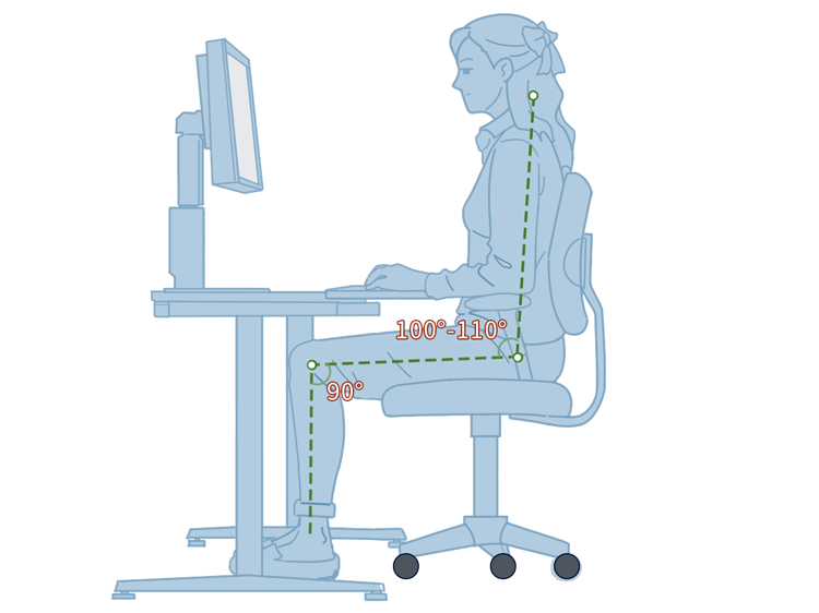 别再只是「把背挺直」了！正确的坐姿是这样的，很多人还不知道