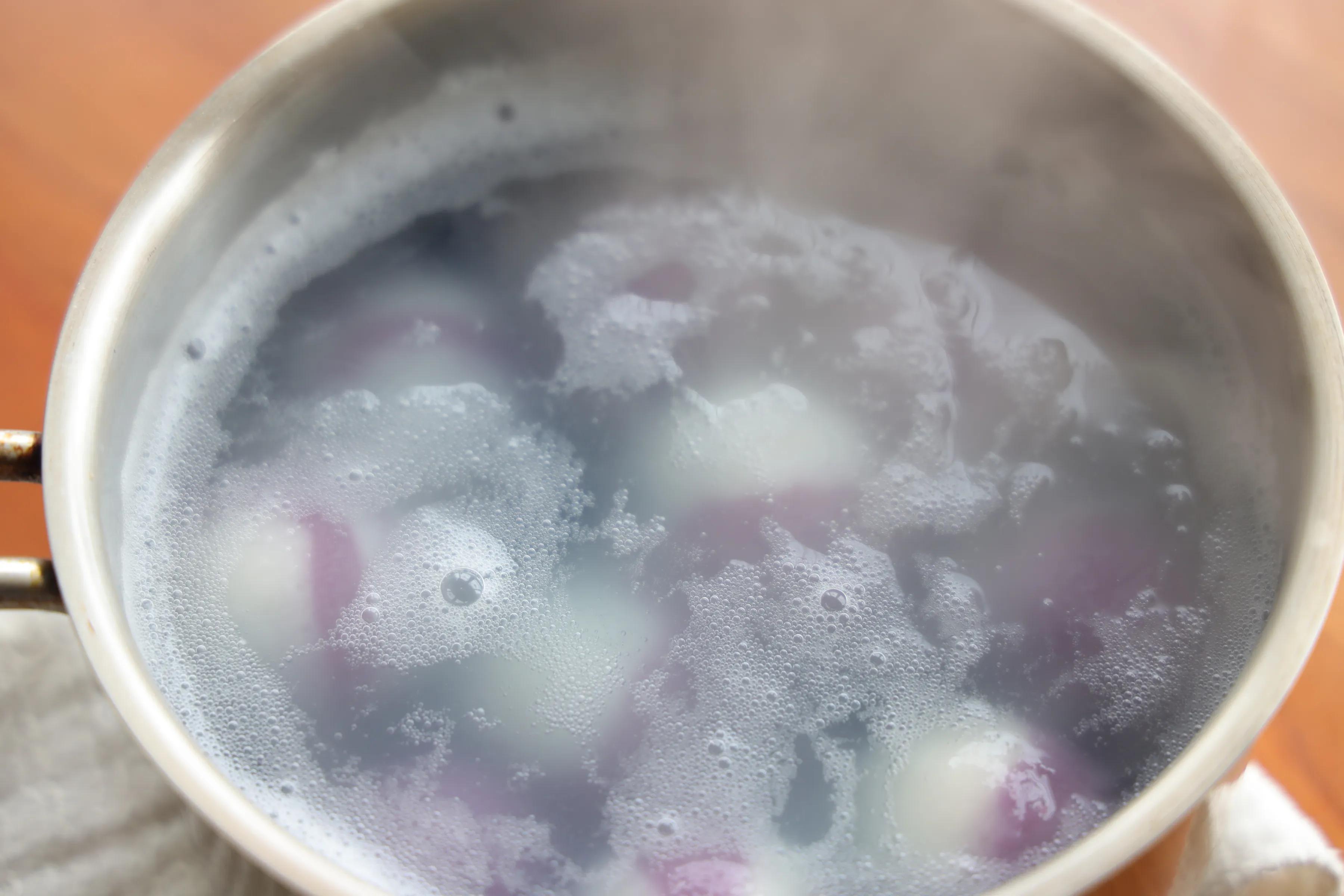 汤圆的制作方法，配方比例详细，颜色好看，流心馅料甜而不腻