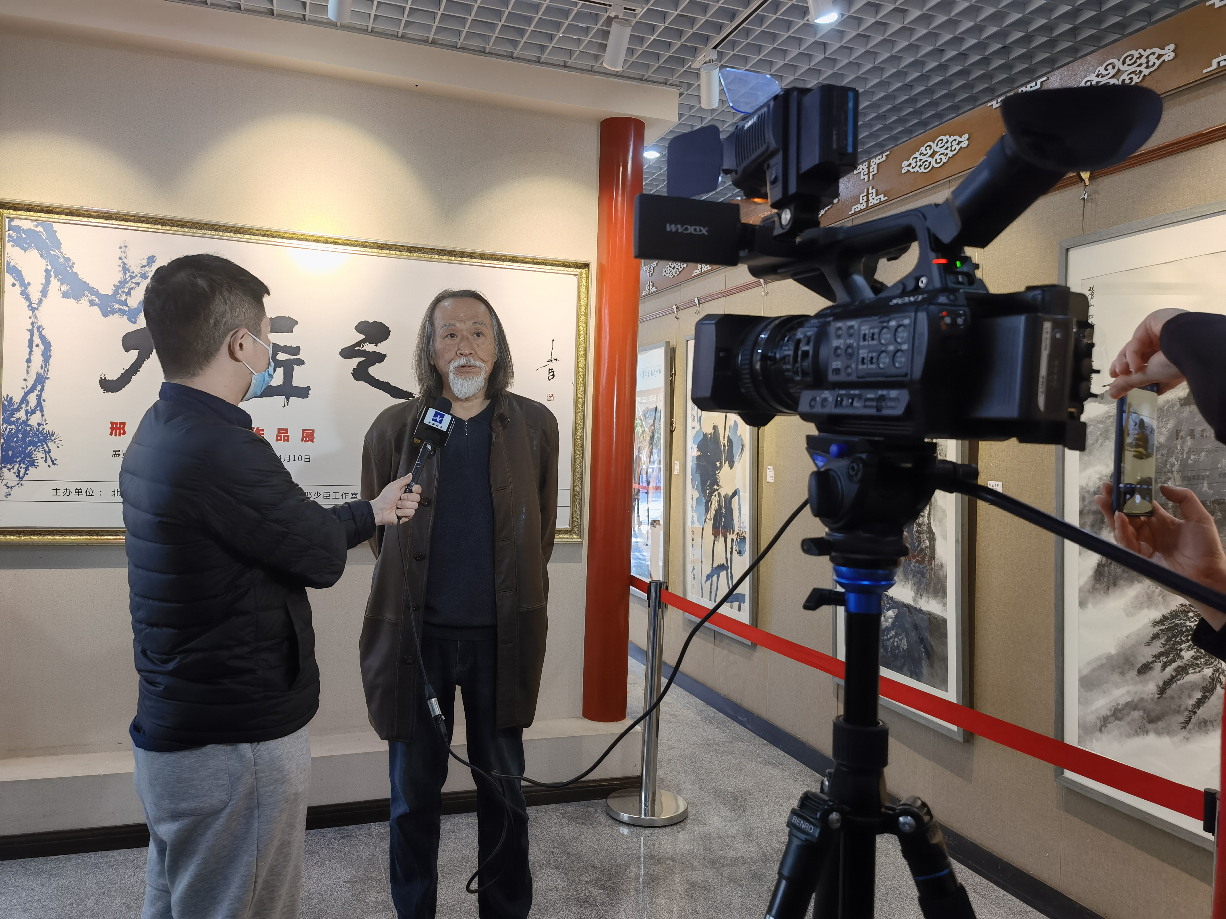 花鸟画大家邢少臣携25位得意弟子于玉渊潭公园敲开“大匠之门”