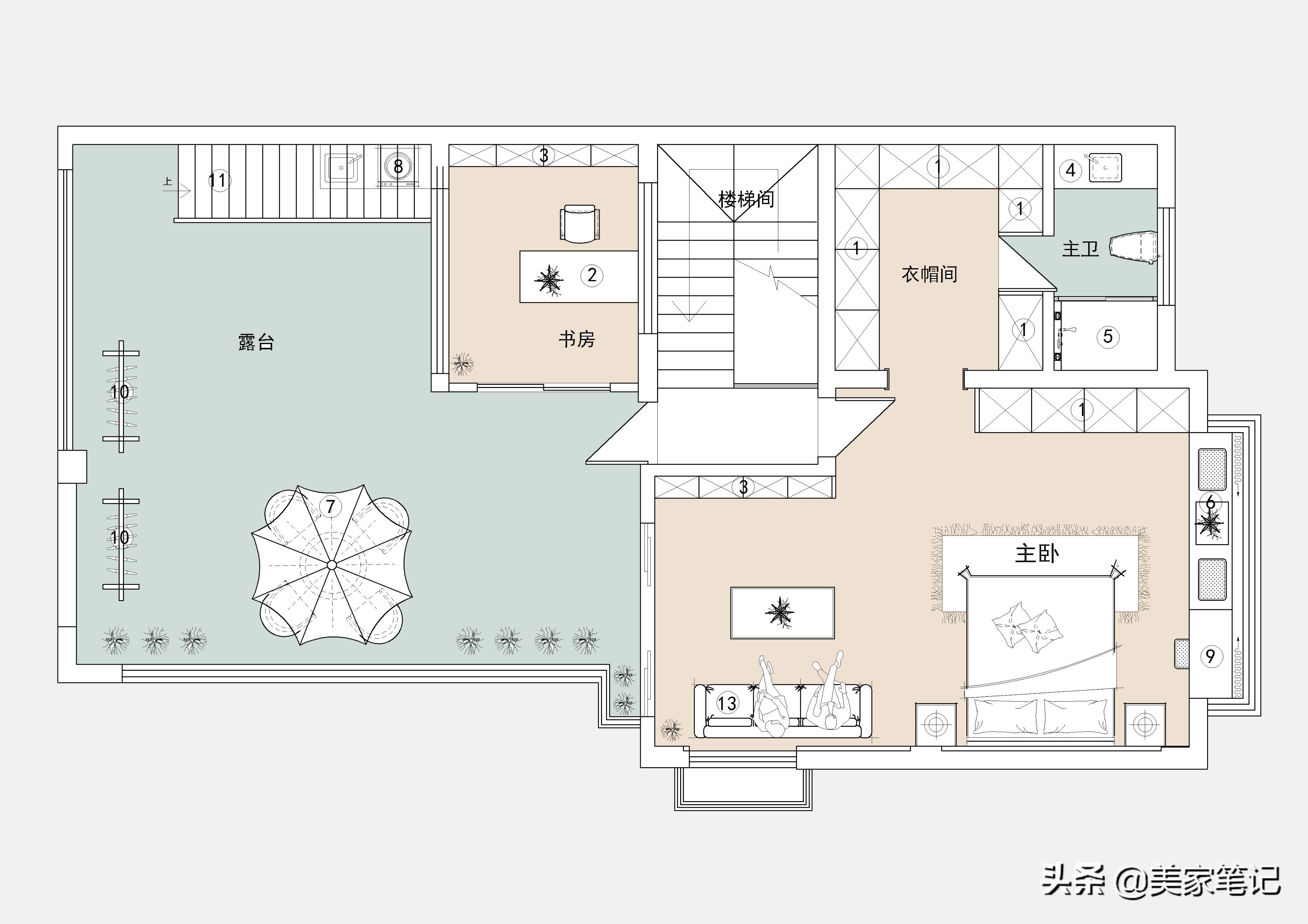 广东夫妇320㎡别墅装新中式，这才叫高级，拥有私人庭院，超羡慕