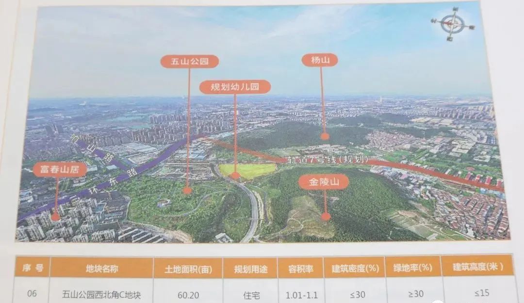 五山公园西北角c地块休闲配套:金龙湖风景区,宕口公园,翠屏山公园
