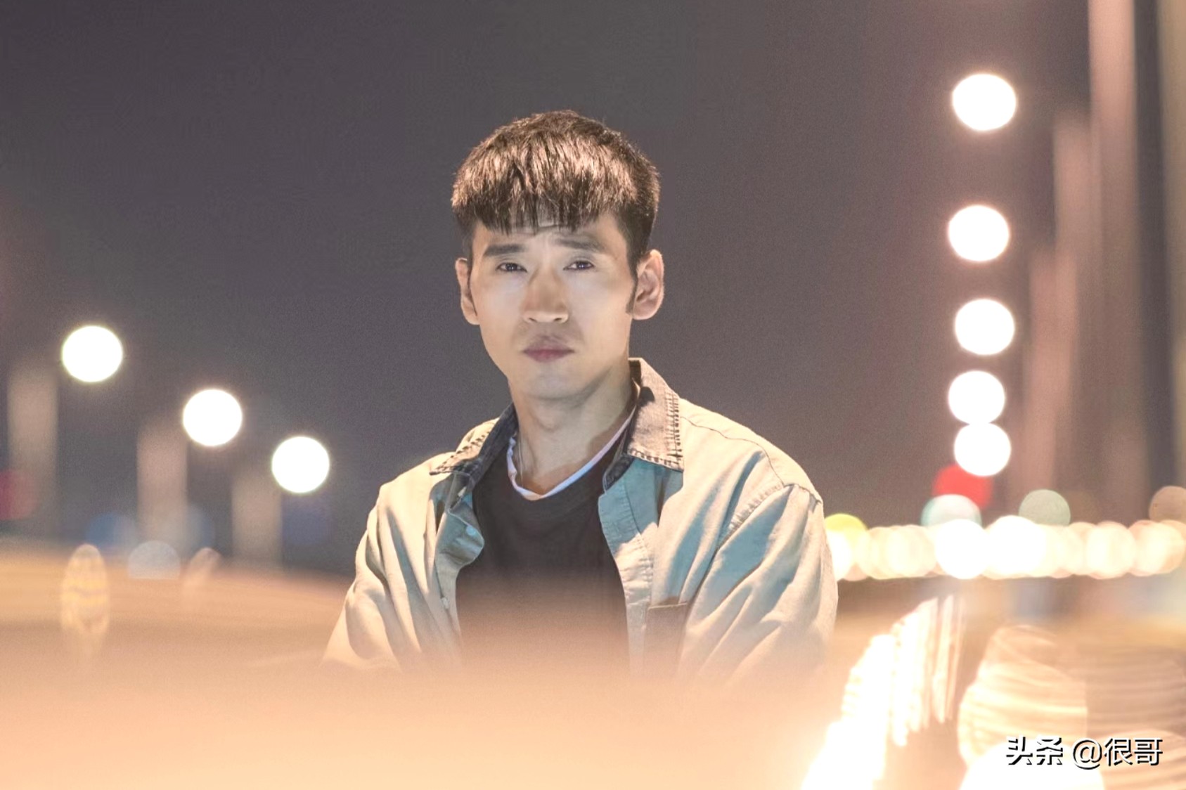 《庭外》中的脸熟，霍青是反派专业户，栾元晖隔着屏幕都让人害怕