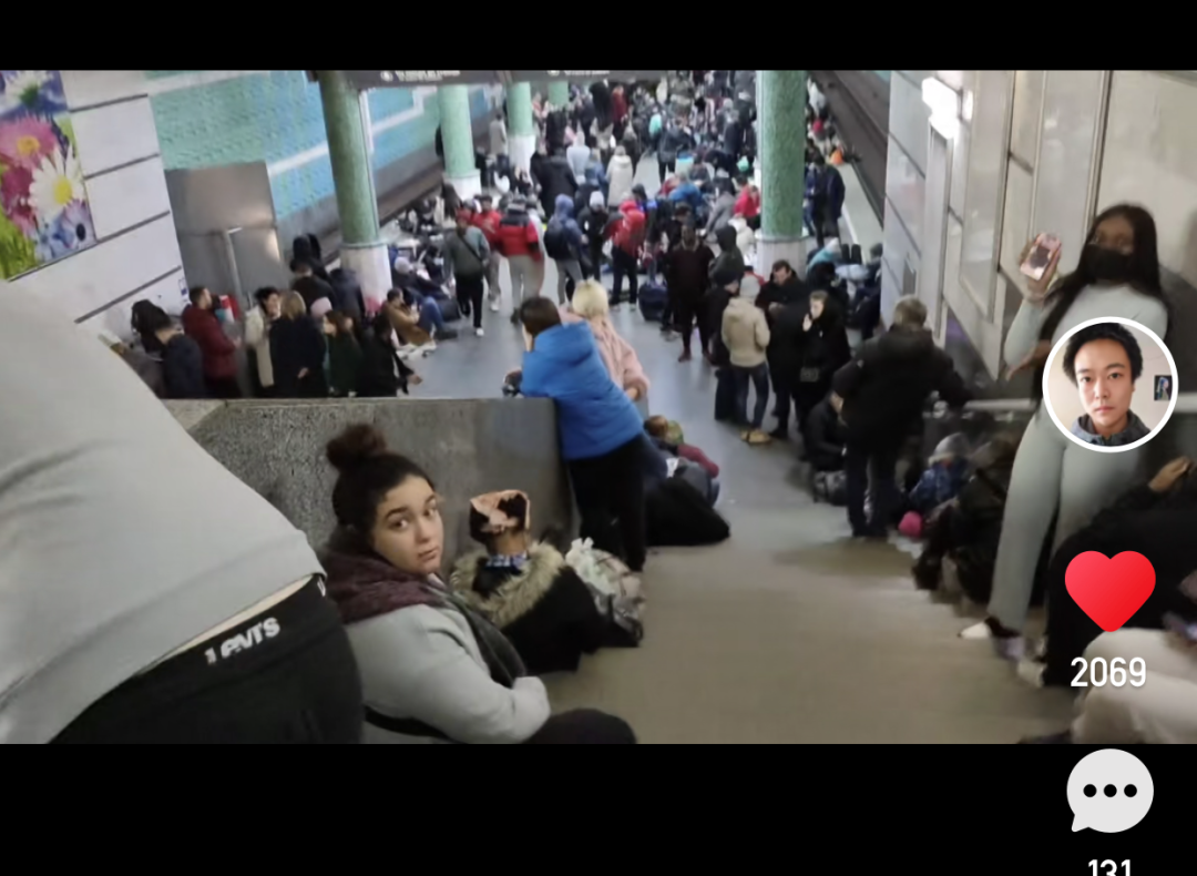 中国留学生，逃离战火中的哈尔科夫