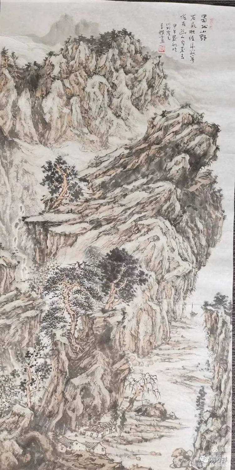 李杰的版画被选为美院“教材”原创 梅梓祥