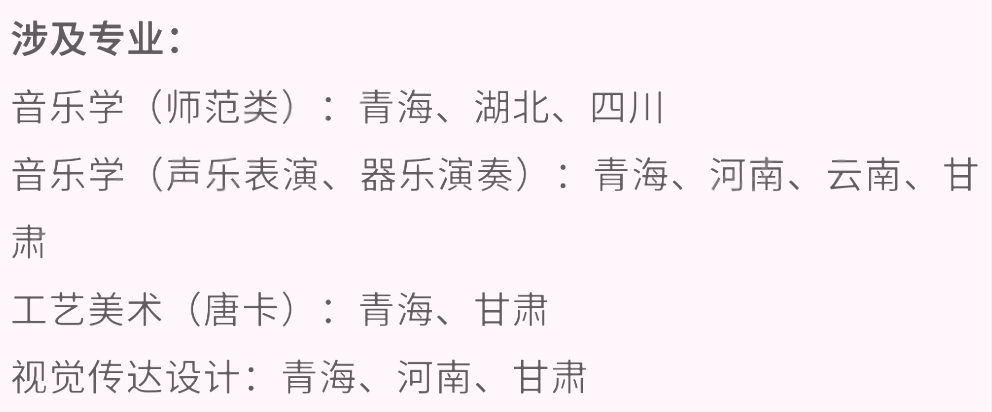 艺考生看过来收藏好！186所大学采取统考成绩招生艺术类专业