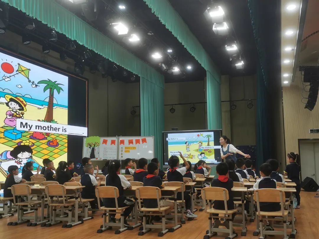 成都市双流区实验小学外国语学校开展小学英语一二年级教研活动