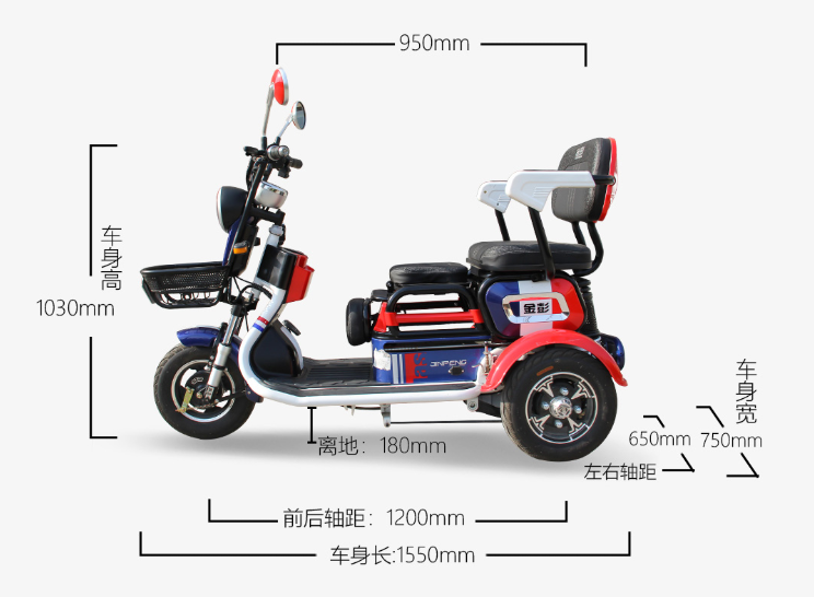 这三款不要驾照电动小三轮，最远跑150公里，适合70到80岁老年人