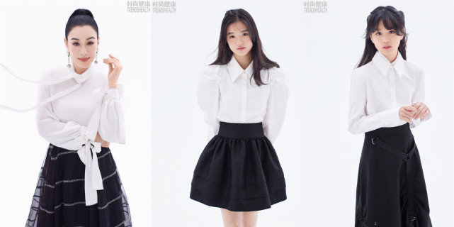 钟丽缇与俩女儿写真曝光，Jaden颜值逆袭星范儿足，考拉最像妈妈