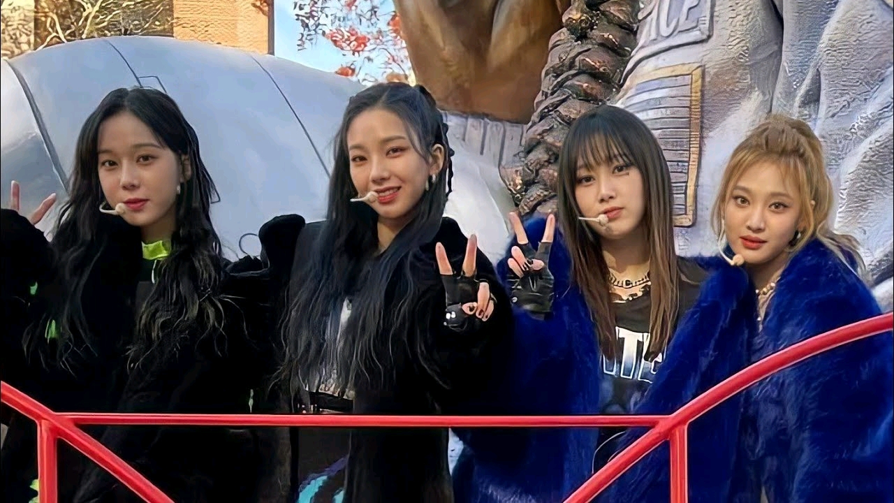 IU，化妝方法變了嗎，哪裡變了的美貌，被aespa打敗成第二