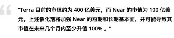 在新的 3.5 亿美元融资后，Near Protocol 看到了类似 Terra 的价格反弹