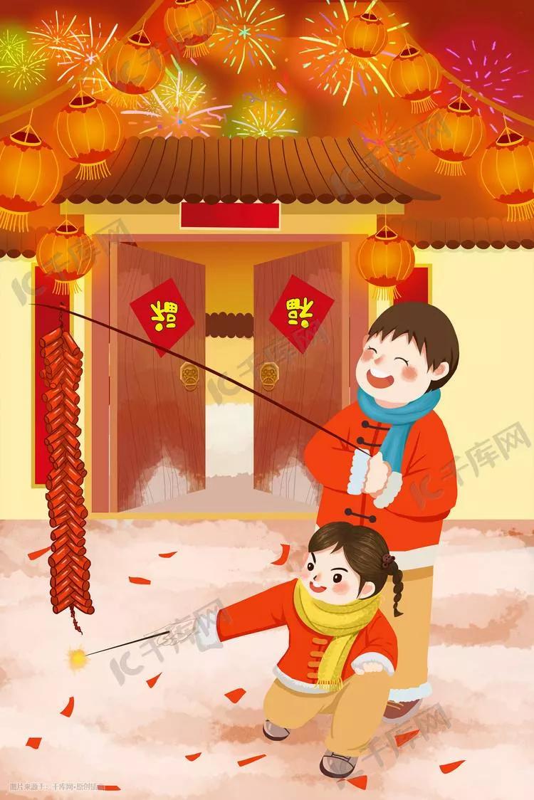 春节由来(网络配图 侵删)春节的传说故事一:驱赶年兽关于"春节"的起源