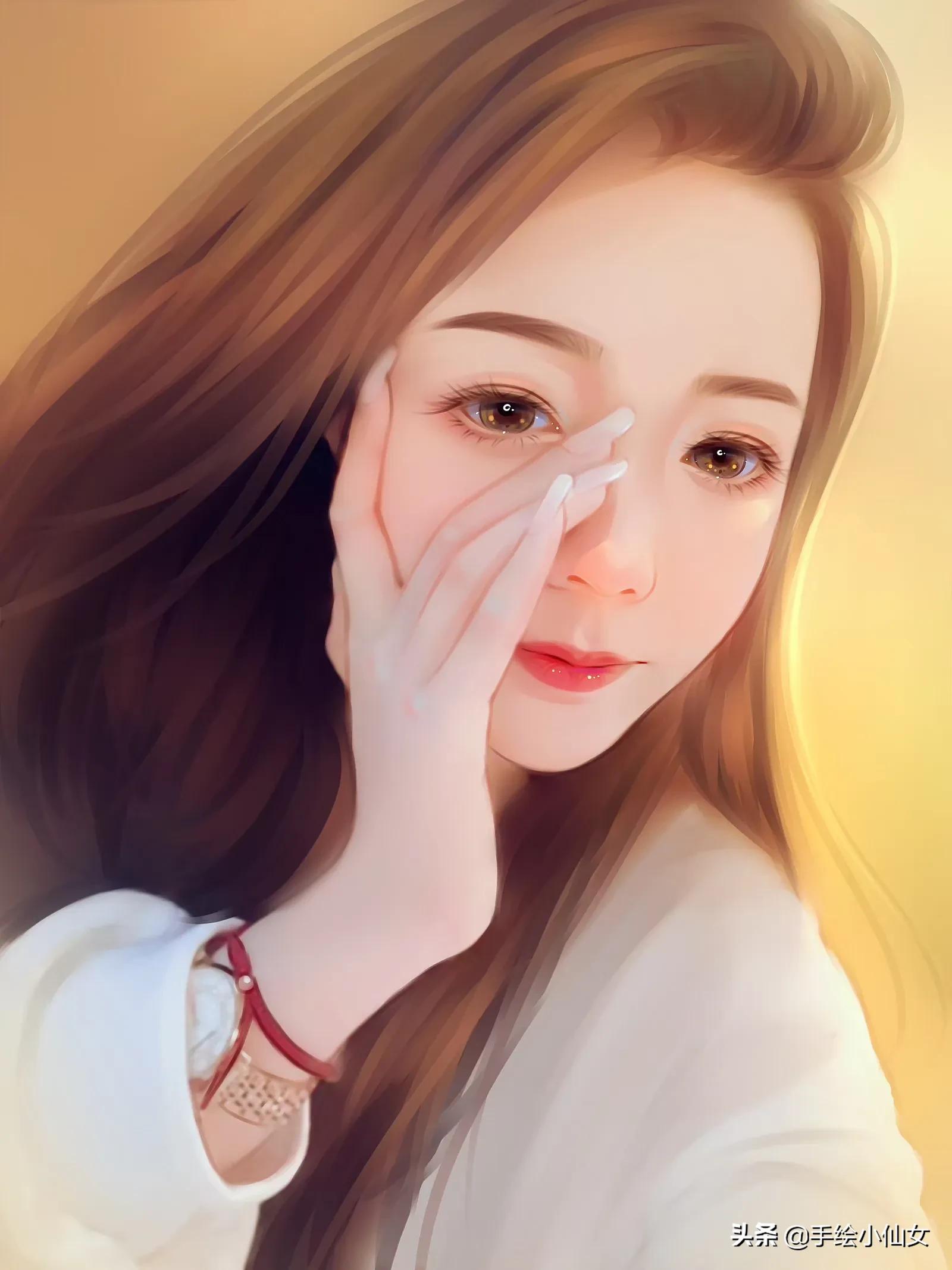 我是手绘小仙女 喜欢点赞 拿图吱声