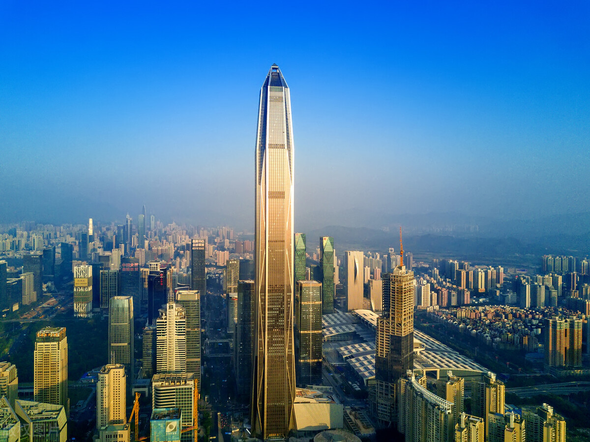 2022年中国二十大摩天高楼——东部地区几近包揽