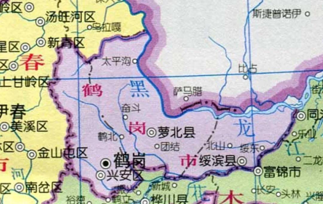 中国旅游地图揽胜—黑龙江鹤岗