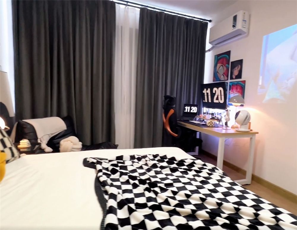 房间照片图片真实照片(27岁男生改造旧房卧室) - 赤虎壹号