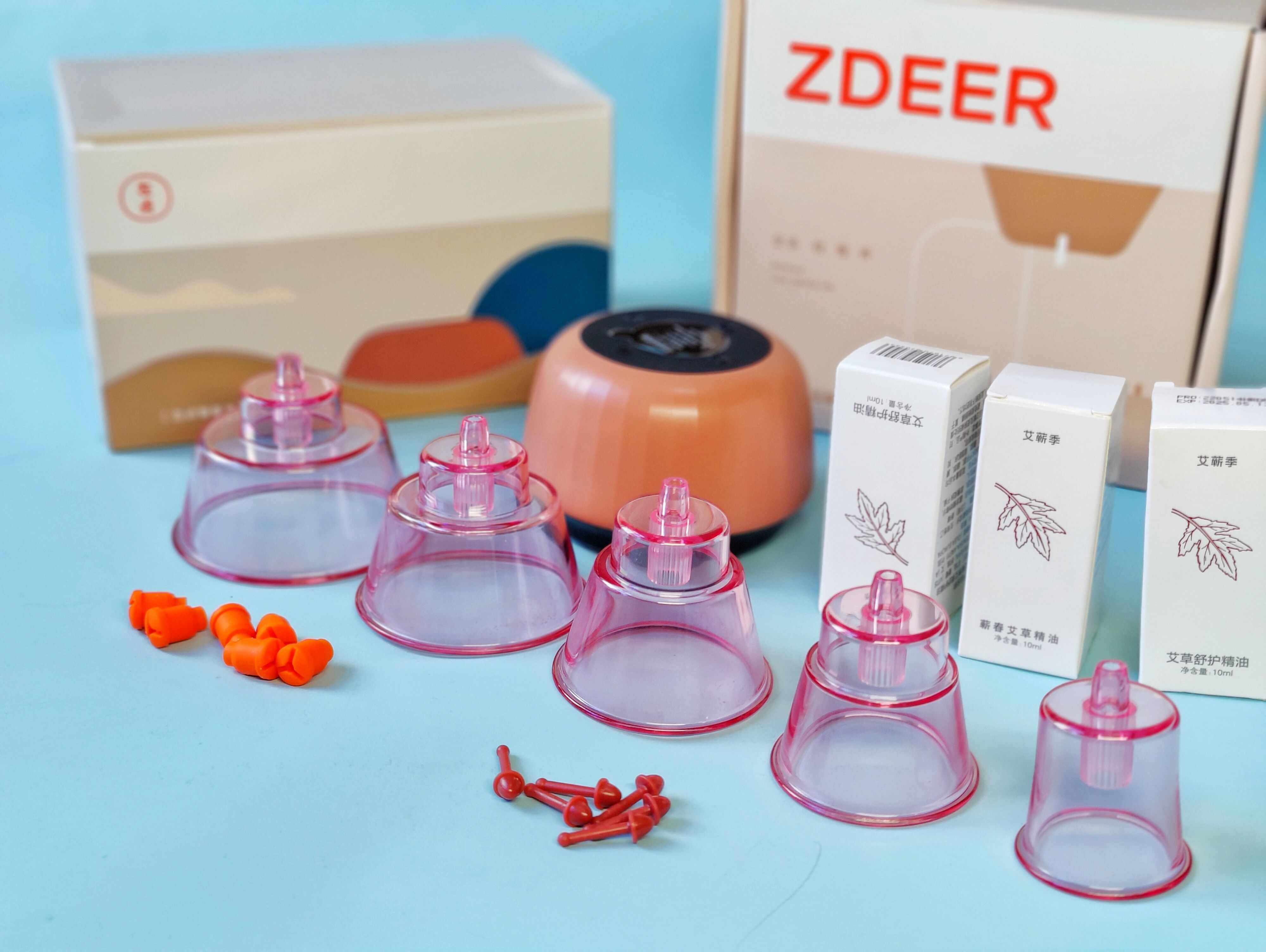 左点（ZDEER）的智能拔罐按摩器，放松身体好神器
