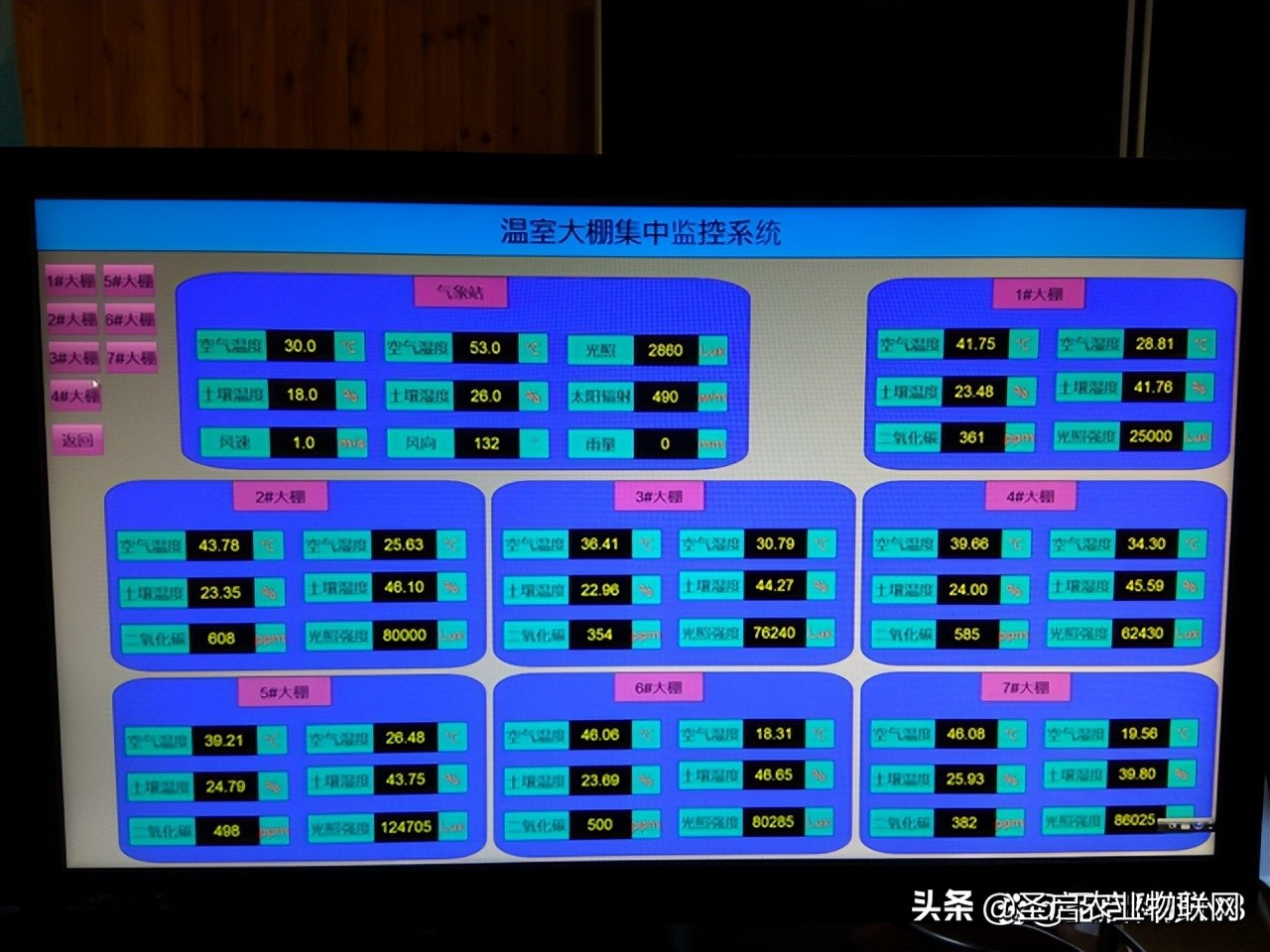 智慧农业之温室大棚集中监控系统