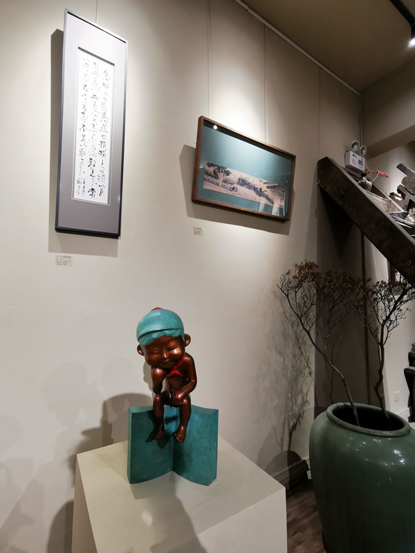 吴梁焰、飞了、可夫三人艺术联展正在北京高碑店无忧空间隆重展出