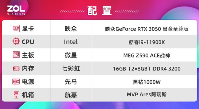 映众RTX 3050黑金版评测 1080P下全能卡