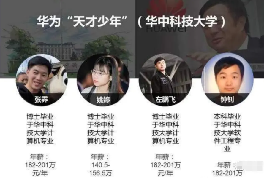 5所大学深受华为认可，校招人数最多达600名，堪称华为储备基地