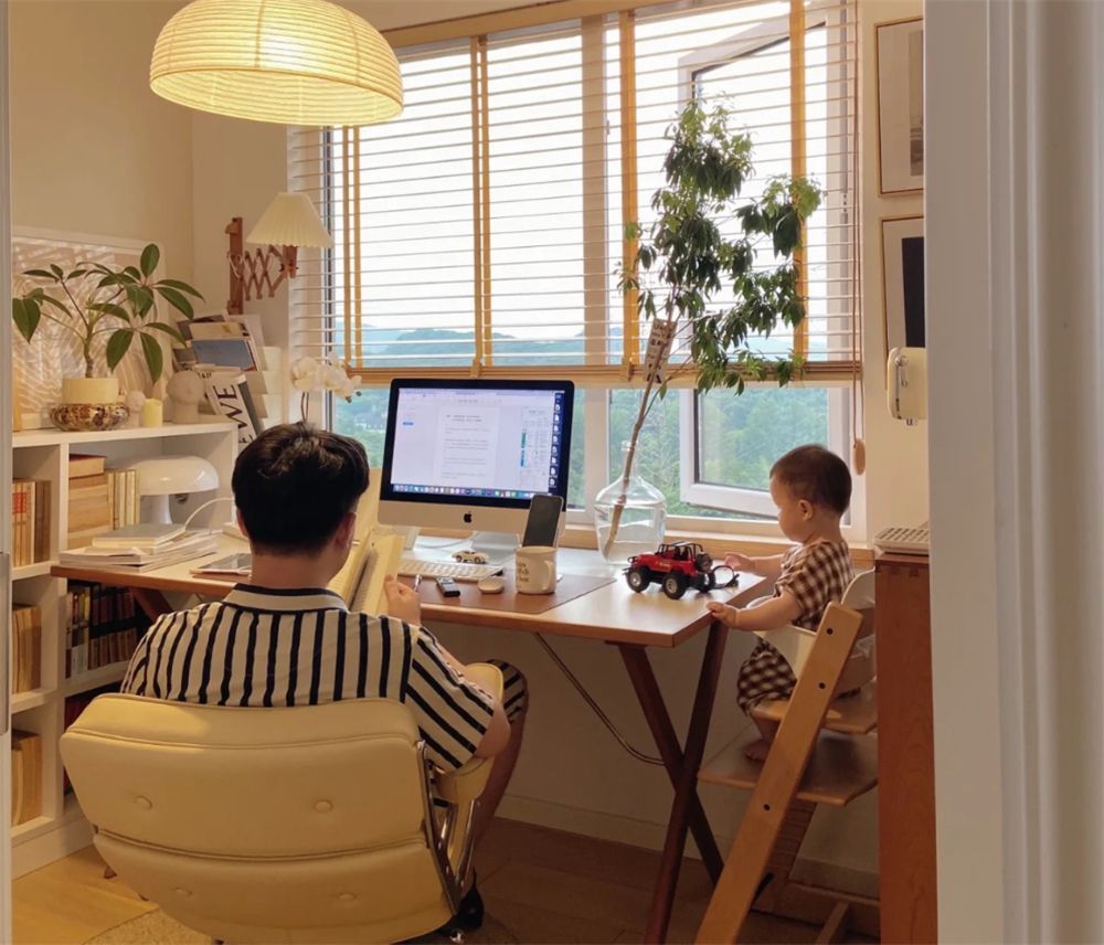 浙江一家三口买下89㎡小家，小三室格局紧凑，装修却温柔又舒适