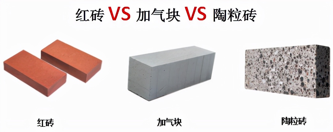 谁是您智慧的选择：红砖、加气块还是陶粒砖？