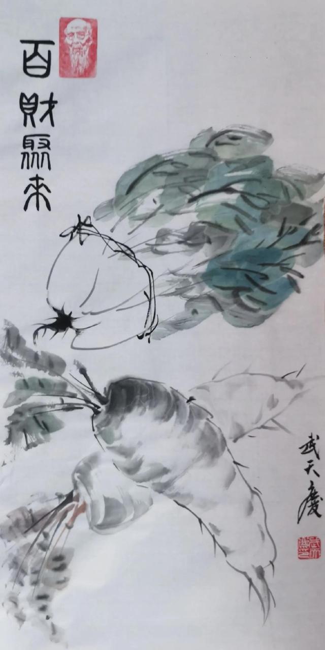 齐白石嫡孙女齐丽霞嫡传、齐氏四绝家法唯一传承人武天庆艺术鉴赏