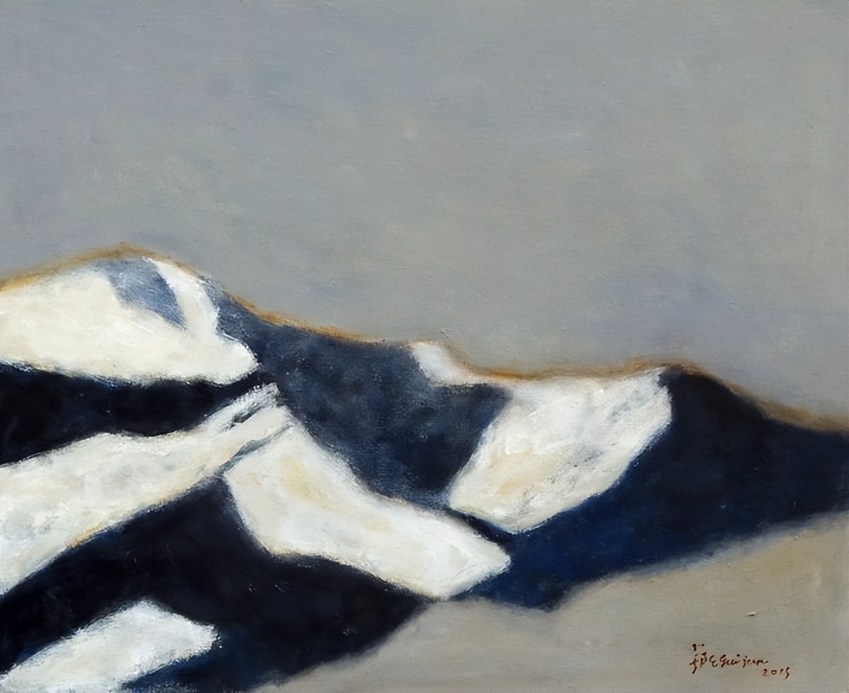 「德艺双馨」当代著名油画家鄂圭俊作品欣赏