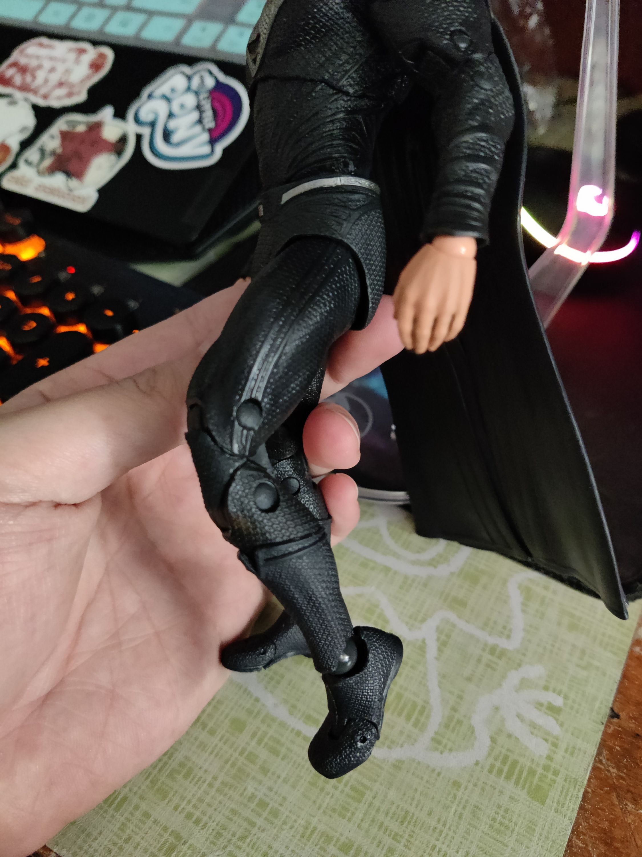 「玩具开箱」《正义联盟导剪版》黑战服超人