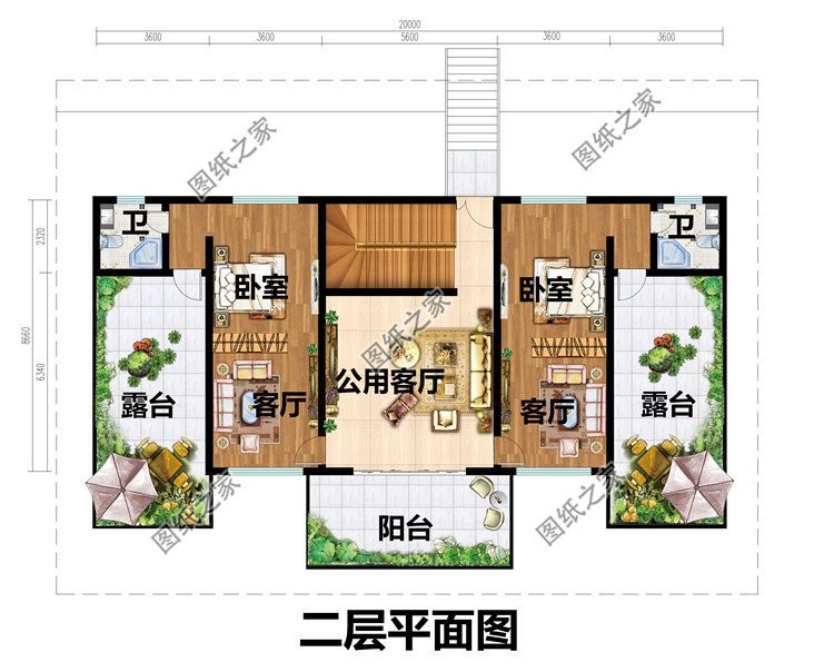 带堂屋的農村别墅设计，实用且重要，農村家家户户都需要