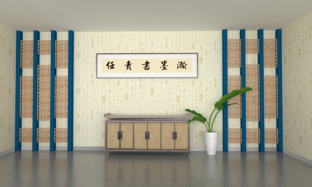 东方韵，校园景——校园文化室内篇