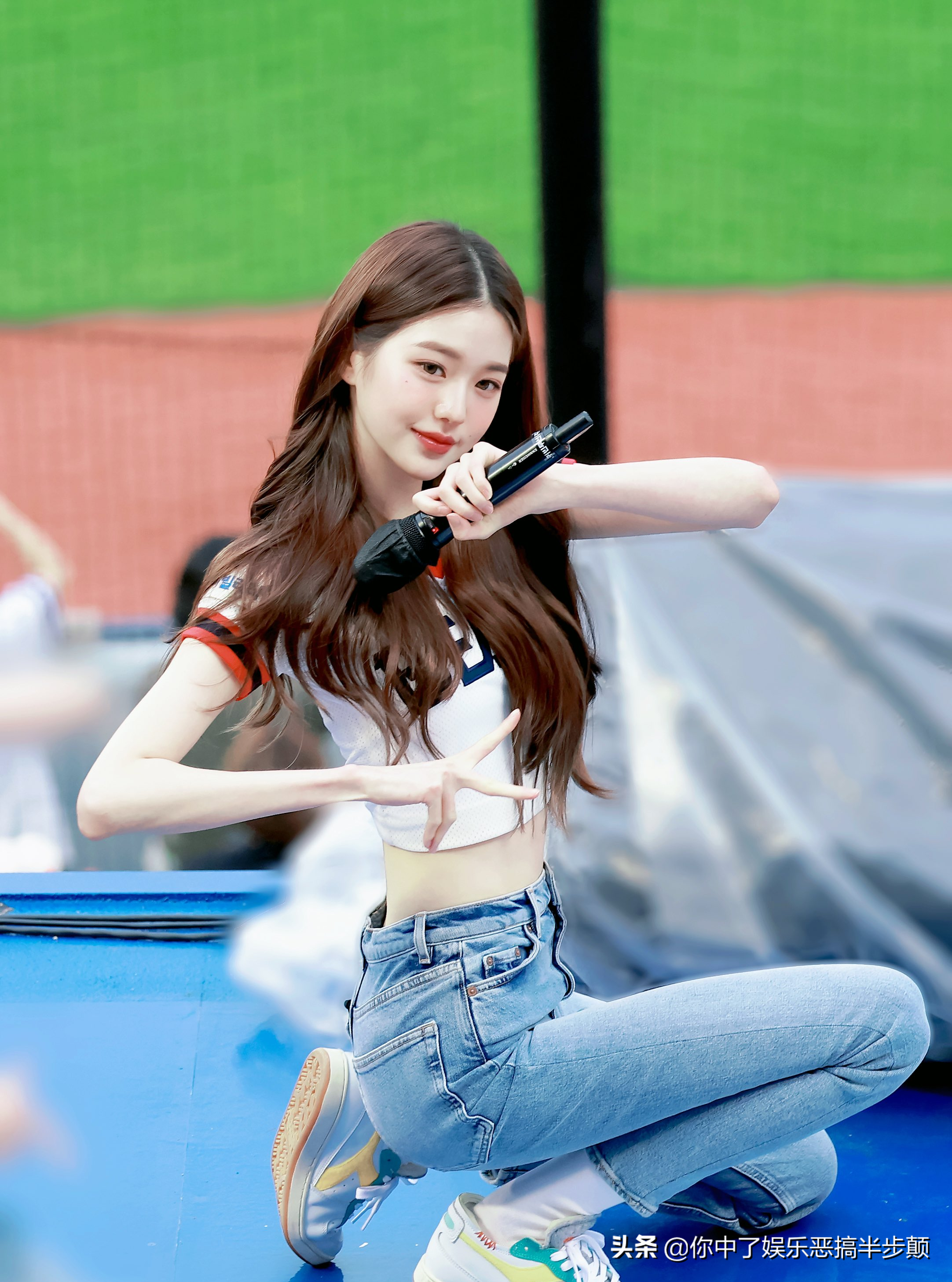 ive张员瑛2022音乐银行年中结算特辑表演歌甜人美引热议