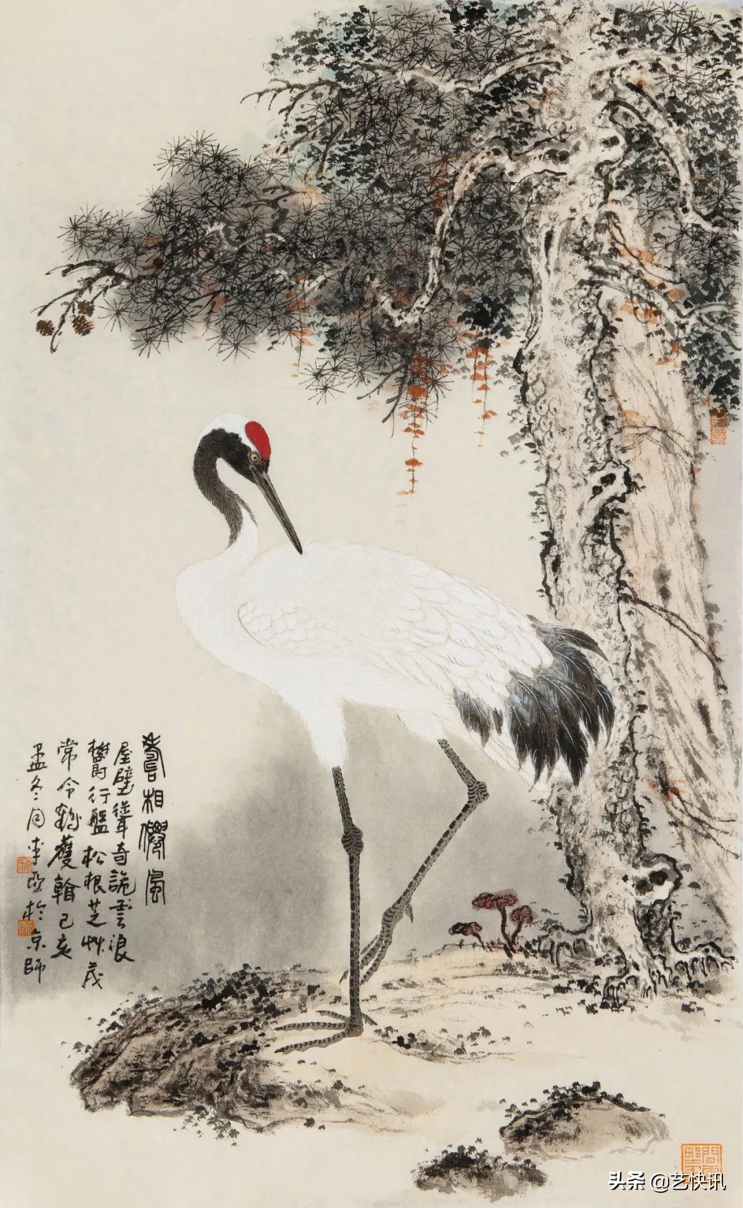 当代画鹤名家 | 李亚