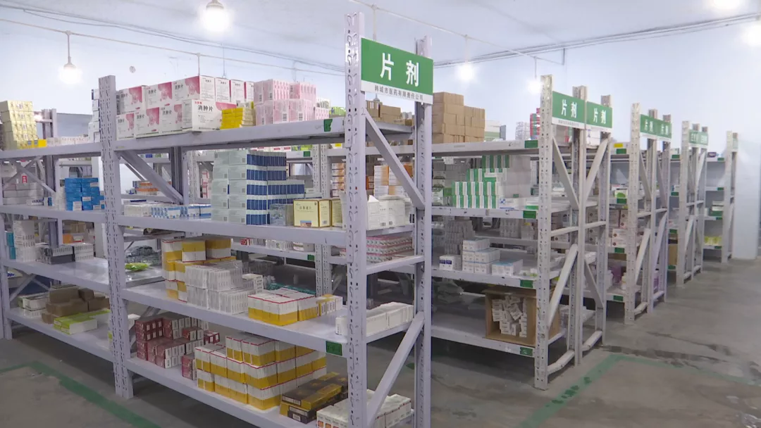 韩城市医药公司：充足储备医疗应急物资 保障疫情防控所需供应（图）
