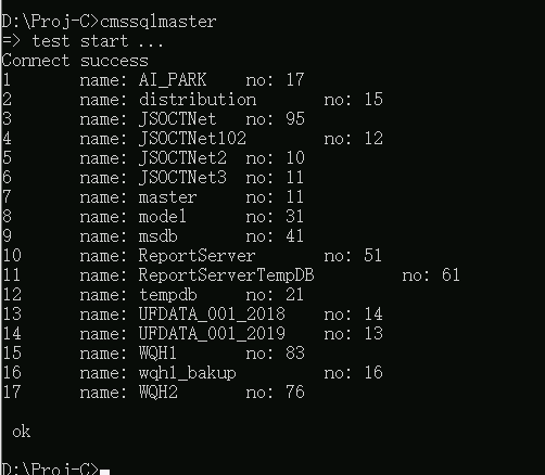 C语言 使用freetds连接sql server读取，win下可用