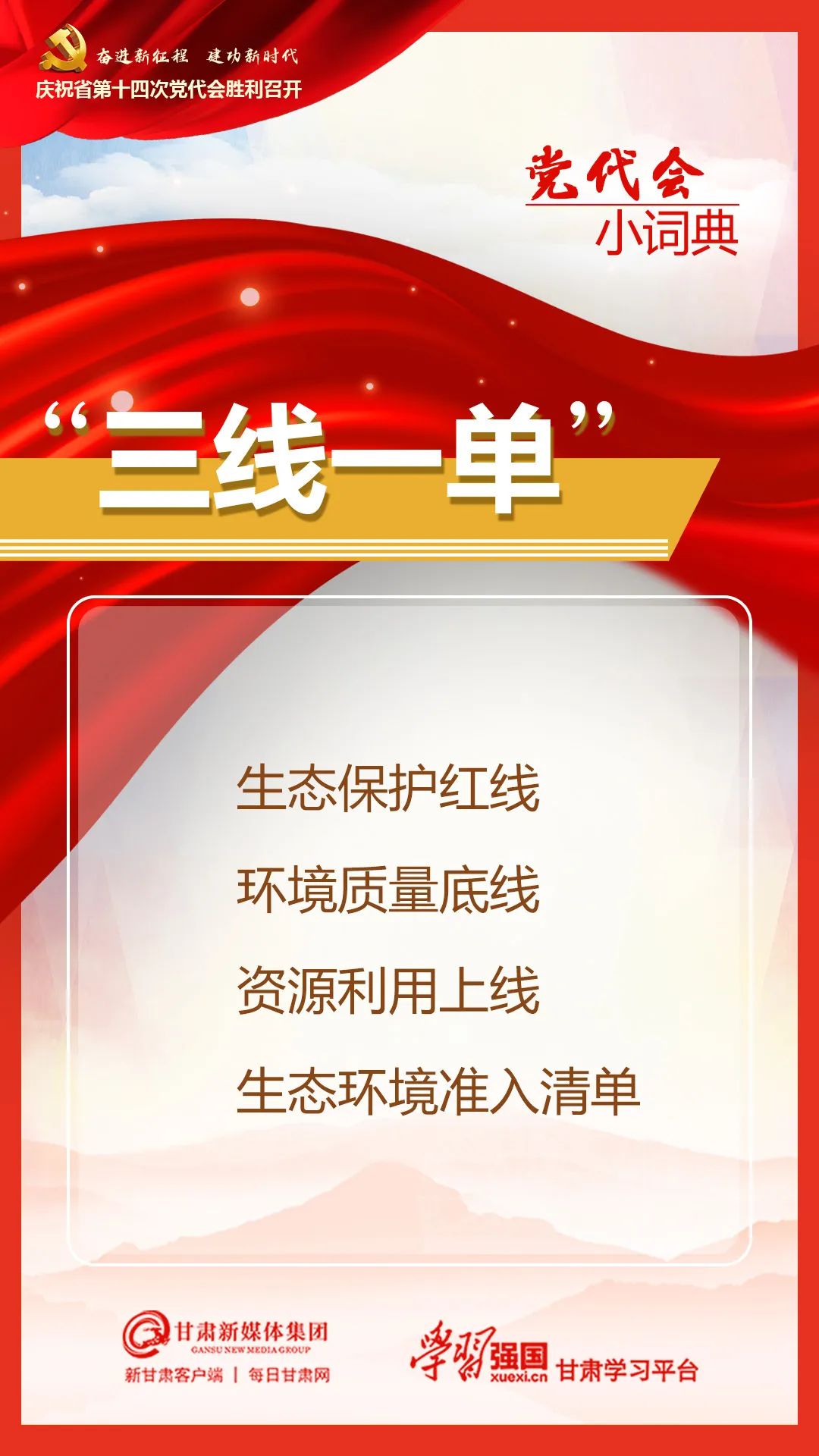 【学习贯彻省第十四次党代会精神 】党代会小词典