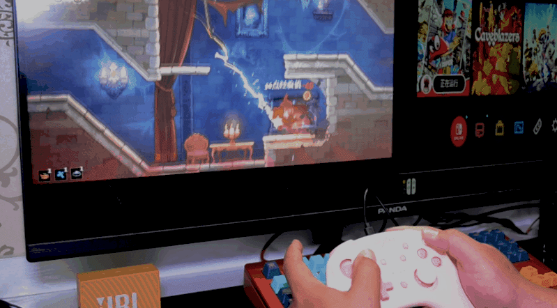 少女心樱花粉糖果色登场 莱仕达PXN-9607X SWITCH手柄