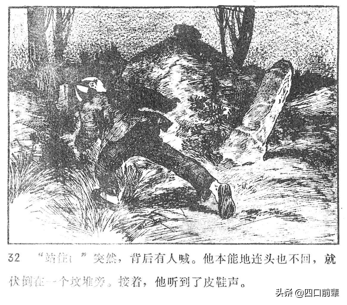 大虎和二虎 天津人民美术出版社 四口前辈 连环画 80后的回忆