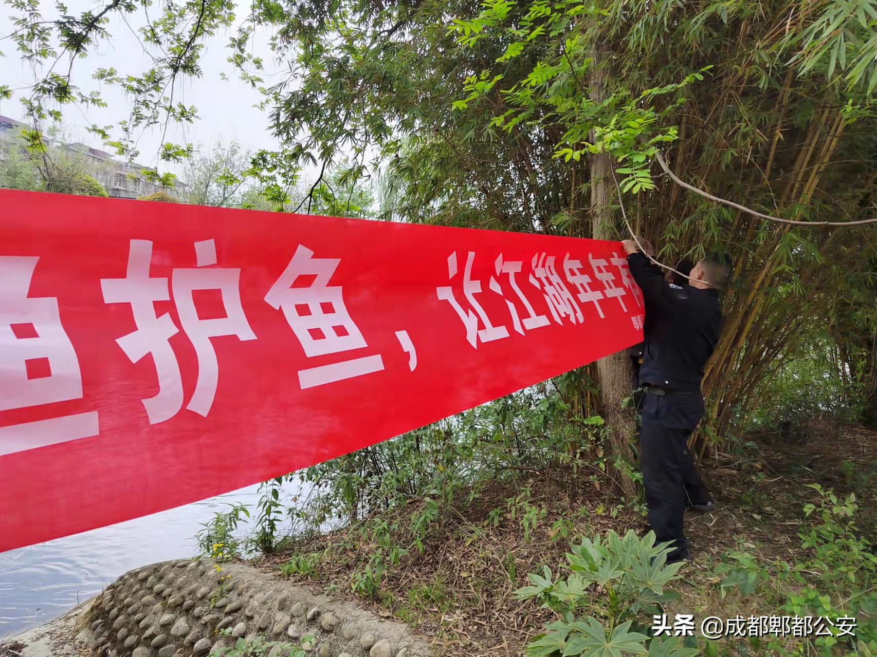 蓝白迎大运 青绿伴来客——成都郫都公安着力打造良好生态环境