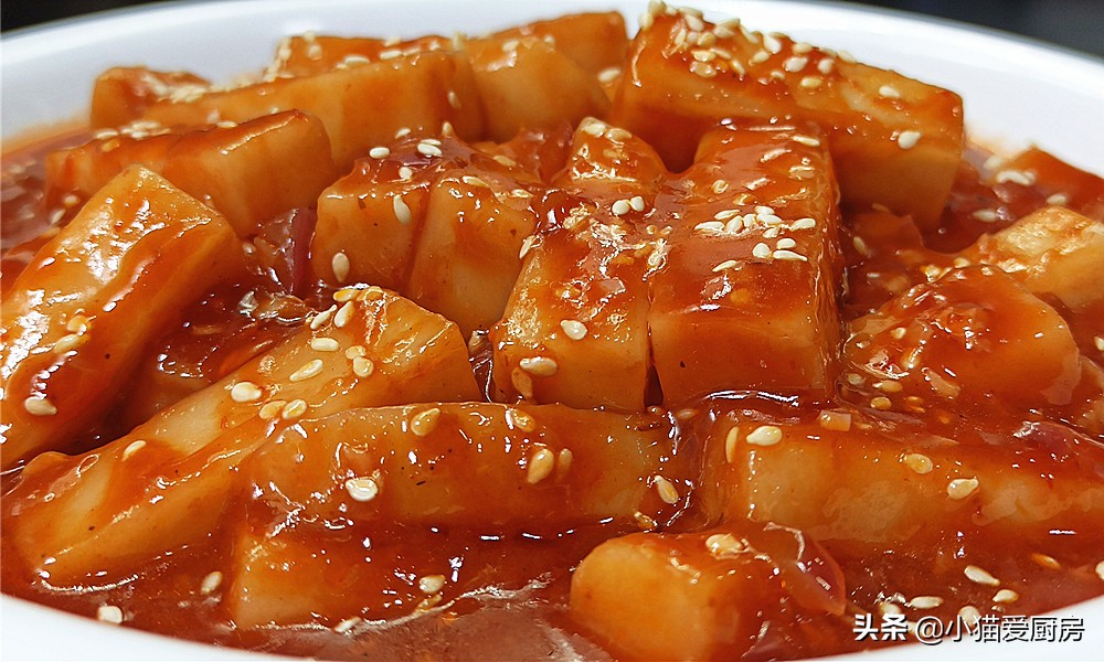 年糕炒菜做法大全：韩式炒年糕、中式炒年糕等美味做法
