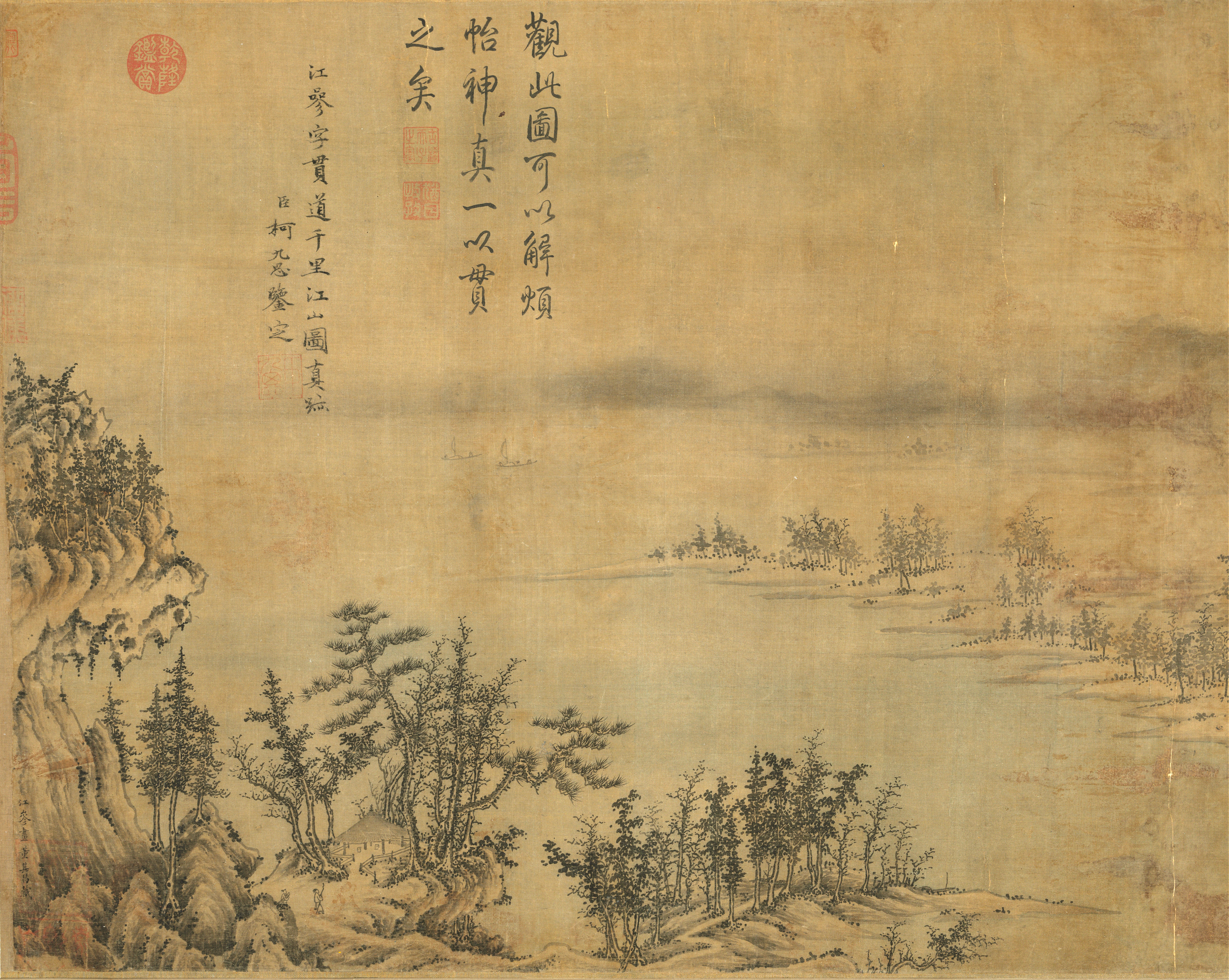 疫情期间更需心平气和，乾隆说观此图可以解烦怡神，且行且珍惜