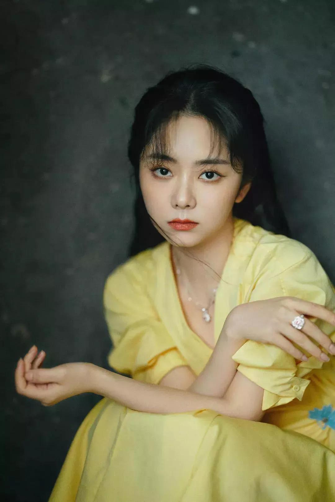 甜美可爱的谭松韵