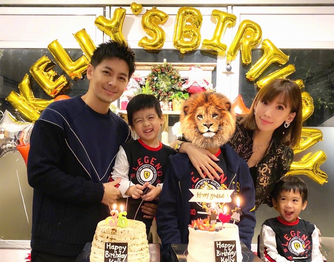 陈若仪晒庆生照，和林志颖高调秀幸福，与闺蜜李靓蕾离婚反差大